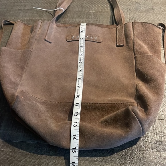 Sundance suede bag Italian leather - Picture 7 of 11